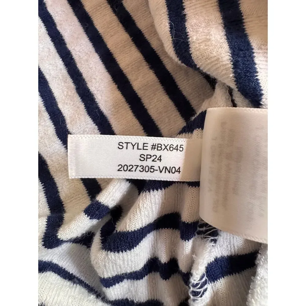 J. Crew Polo Mini Dress in Striped Towel Terry Size XS